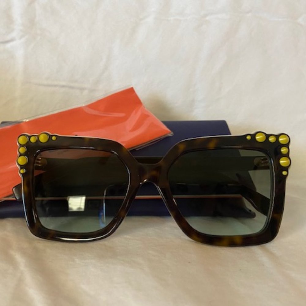 Fendi Cat Eye Havana White FF 0260/S